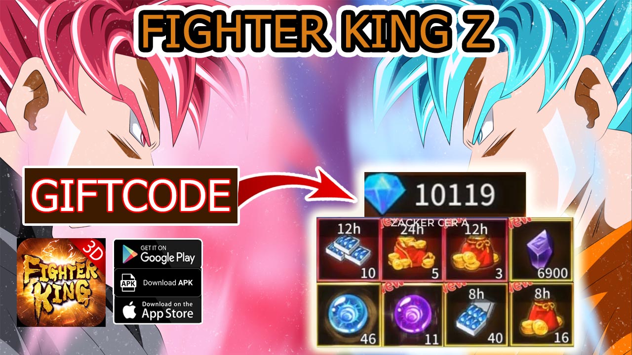 Fighter King Z & 36 Giftcodes | All Redeem Codes Fighter King Z - How to Redeem Code | Fighter King Z by Starry Instrument Dery 