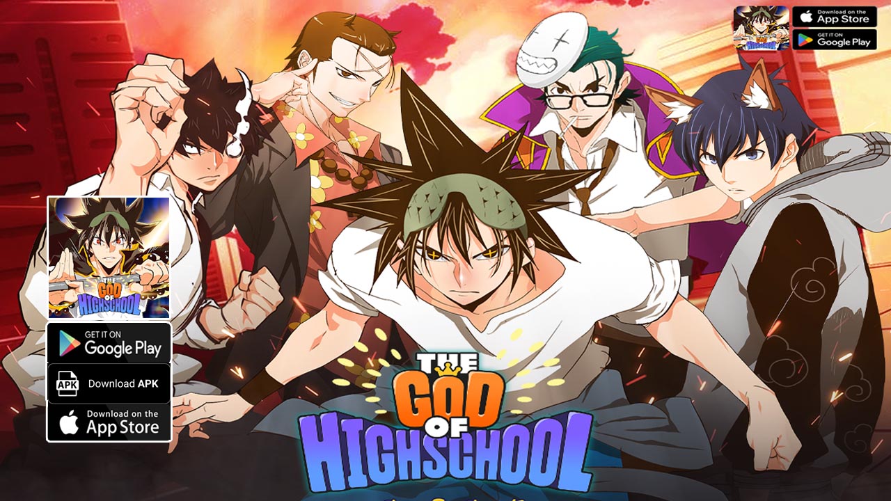 GOH God of Highschool Gameplay Android iOS APK | GOH God of Highschool Mobile Anime RPG | GOH God of Highschool by Gen Play