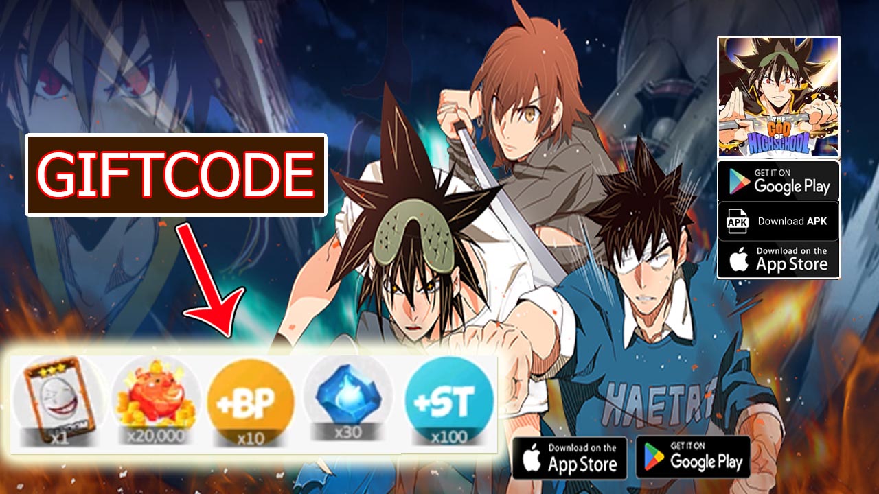 GOH God of Highschool & Giftcodes | All Redeem Codes GOH God of Highschool - How to Redeem Code | GOH God of Highschool TH by Gen Play 