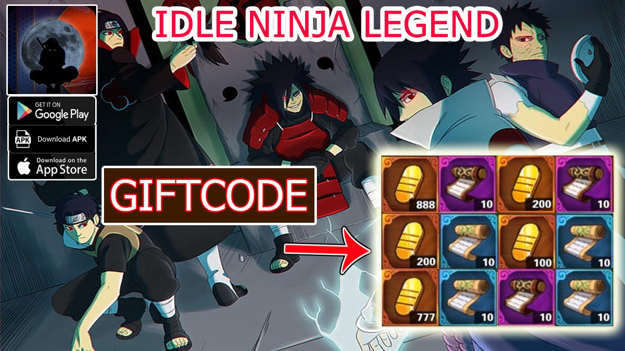 Idle Ninja Legend & 8 Giftcodes Gameplay Android APK | All Redeem Codes Idle Ninja Legend - How to Redeem Code | Idle Ninja Legend by ZUIANDEREN 