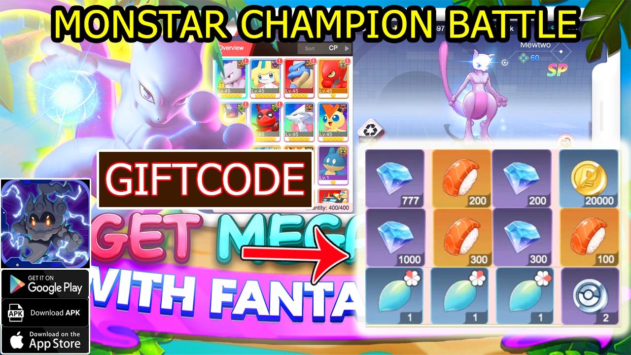 Monstar Champion Battle & 6 Giftcodes | All Redeem Codes Monstar Champion Battle - How to Redeem Code | Monstar Champion Battle 
