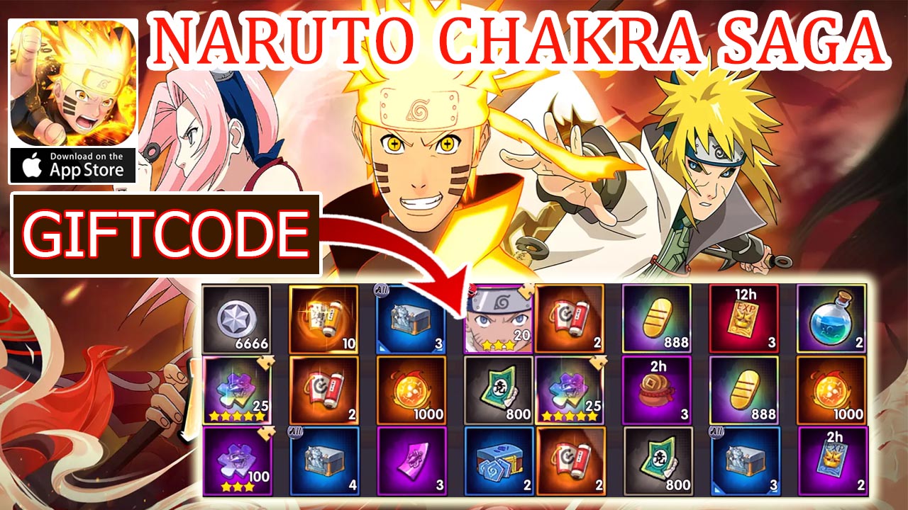 Naruto Chakra Saga & 6 Giftcodes | All Redeem Codes Naruto Chakra Saga - How to Redeem Code | Naruto-Chakra Saga by ASSISTRA TECH 
