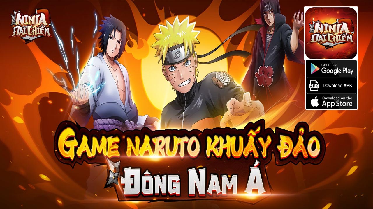 Ninja Đại Chiến Gameplay Android iOS APK Coming Soon | Ninja Đại Chiến Mobile Naruto RPG Game | Ninja Đại Chiến 