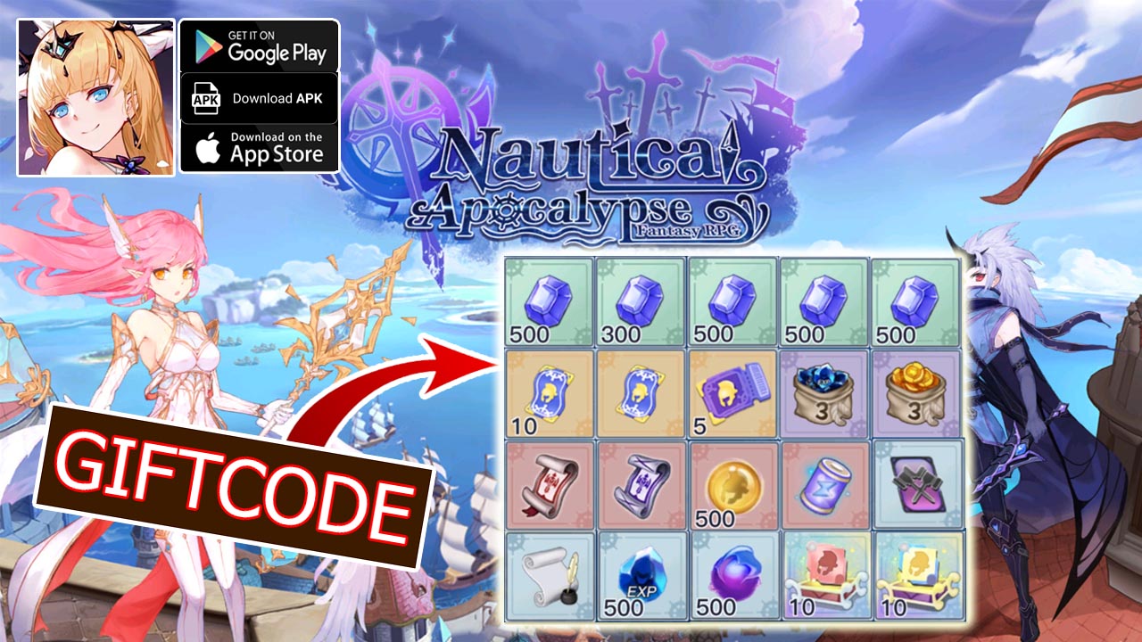 Nautical Apocalypse & 5 Giftcodes | All Redeem Codes Nautical Apocalypse SEA - How to Redeem Code | Nautical Apocalypse by yuewangames 