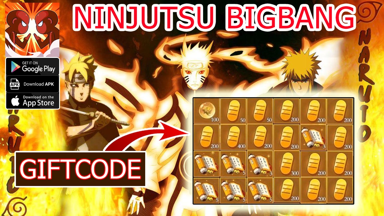 Ninjutsu Bigbang & 15 Giftcodes | All Redeem Codes Ninjutsu Bigbang - How to Redeem Code | Ninjutsu Bigbang by NbbStudio 