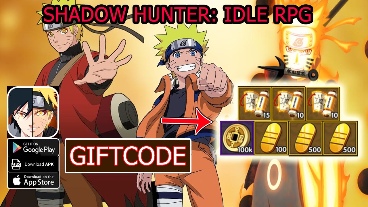 Shadow Hunter Idle RPG & 3 Giftcodes Gameplay Android APK | All Redeem Codes Shadow Hunter Idle RPG - How to Redeem Code | Shadow Hunter Idle RPG 