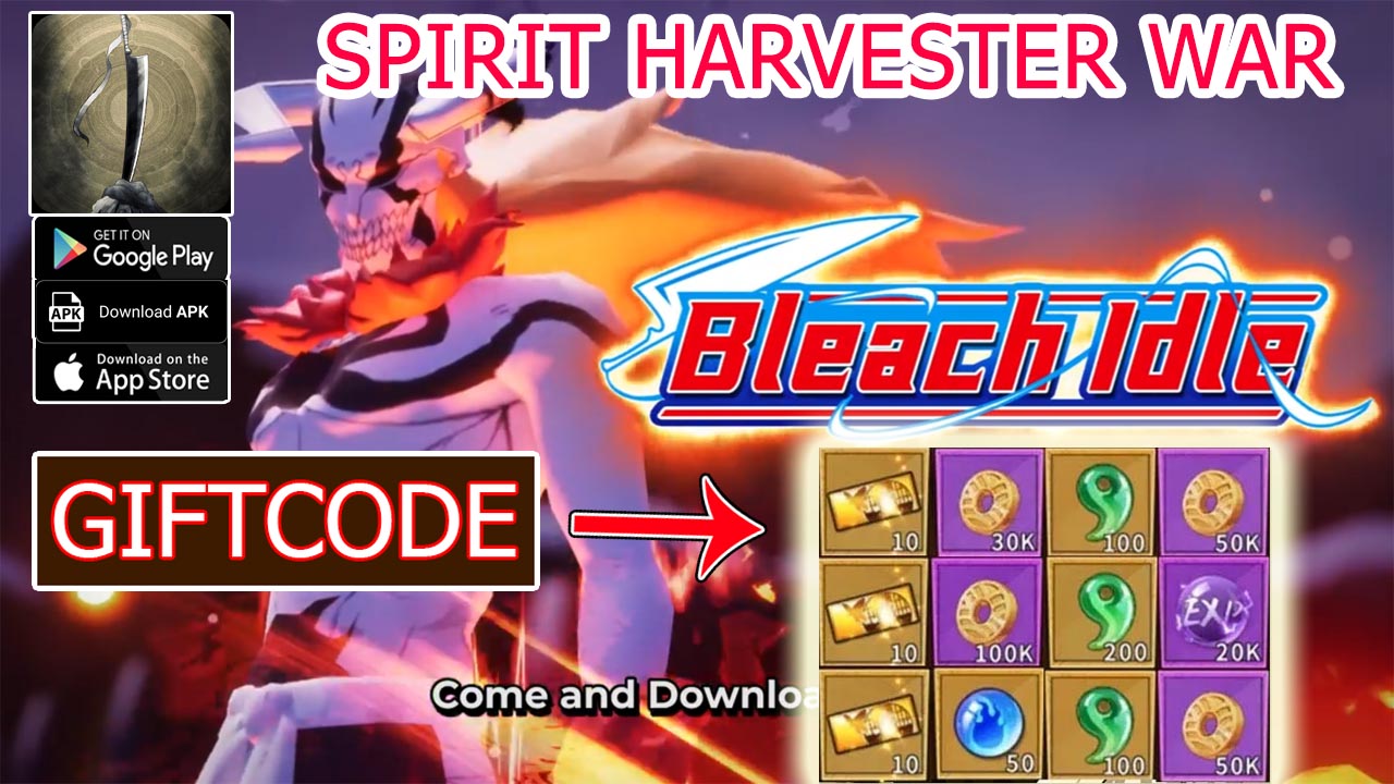 Spirit Harvester War & 4 Giftcodes Gameplay Android APK | All Redeem Codes Spirit Harvester War - How to Redeem Code | Spirit Harvester War by AkilLeisymR 