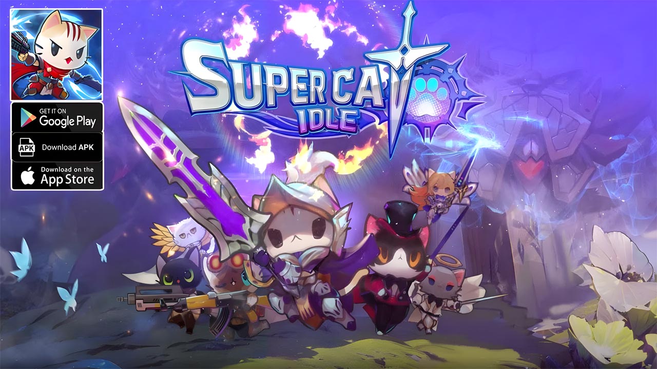 Super Cat Idle Gameplay Android iOS APK | Super Cat Idle Mobile RPG Game | Super Cat Idle by mobirix 