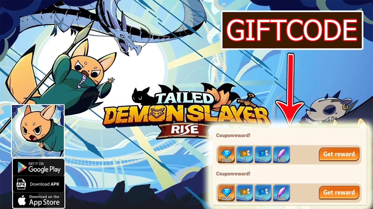 Tailed Demon Slayer RISE & 2 Giftcodes | All Coupon Codes Tailed Demon Slayer RISE - How to Redeem Code | Tailed Demon Slayer RISE by CookApps 