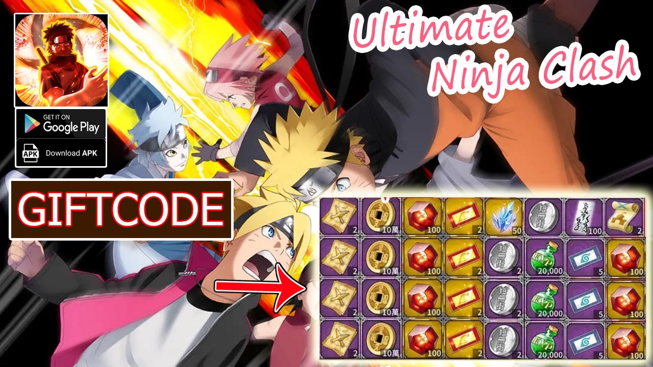 Ultimate Ninja Clash & 12 Giftcodes | All Redeem Codes Ultimate Ninja Clash - How to Redeem Code | Ultimate Ninja Clash by Morikami 