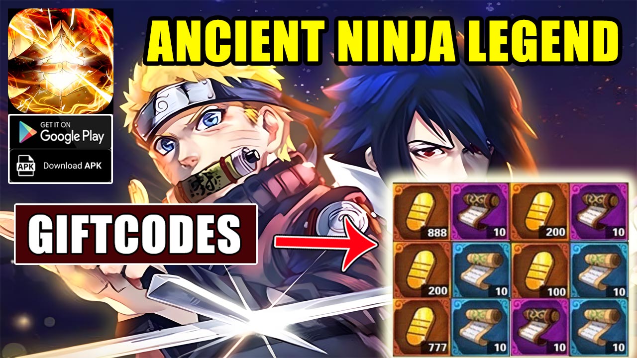 Ancient Ninja Legend & 8 Giftcodes Gameplay Android APK | All Redeem Codes Ancient Ninja Legend - How to Redeem Code | Ancient Ninja Legend 