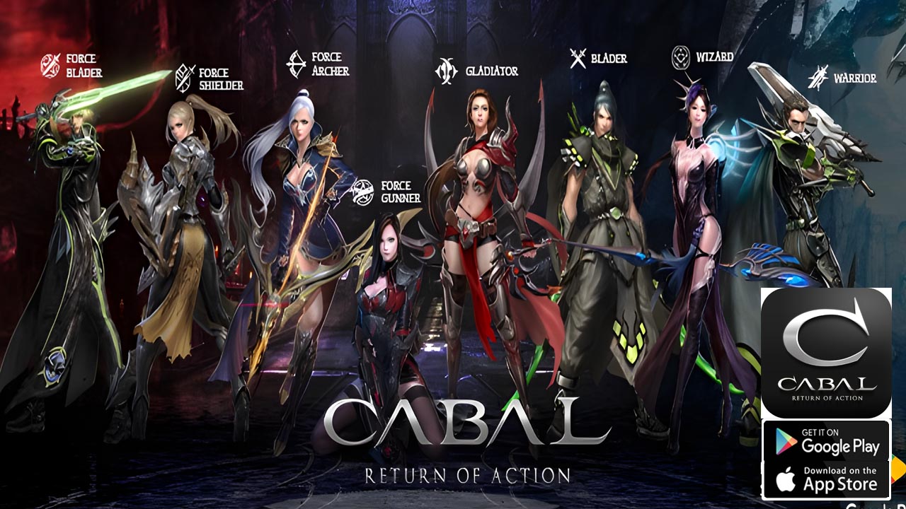 Cabal Return Of Action Gameplay Android iOS Coming Soon | Cabal Return Of Action Mobile MMORPG Game | Cabal Mobile Return Of Action 