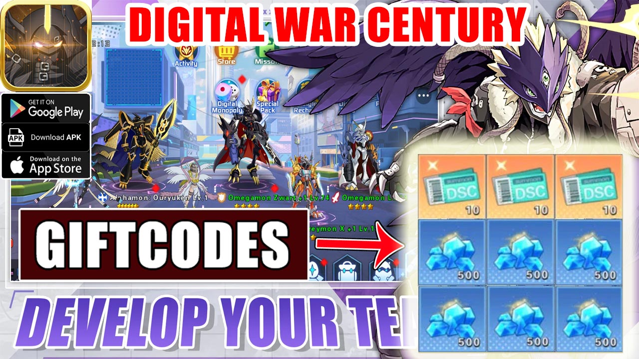 Digital War Century & 9 Giftcodes | All Redeem Codes Digital War Century - How to Redeem Code 