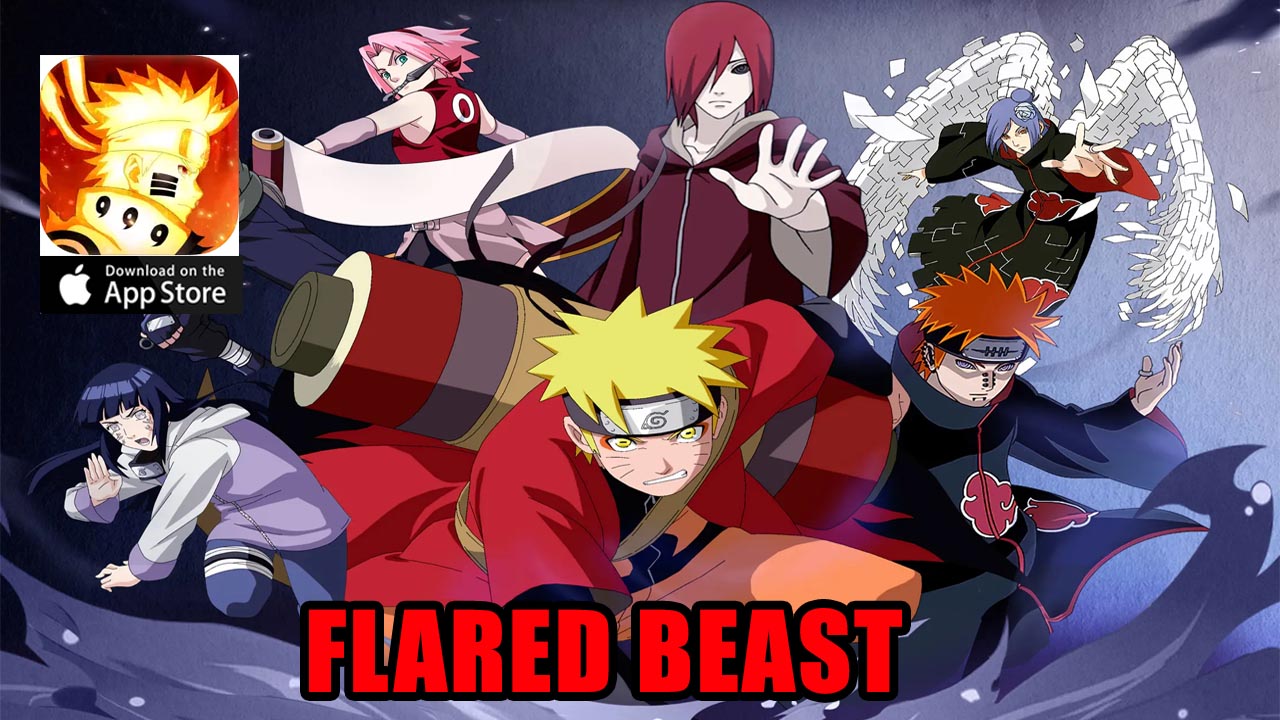 Flared Beast Gameplay iOS | Flared Beast Mobile Naruto RPG Game | Flared Beast by Lumiark Technology Company Limited 
