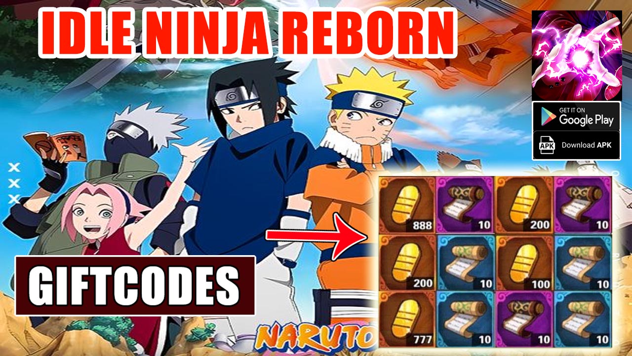 Idle Ninja Reborn & 8 Giftcodes Gameplay Android APK | All Redeem Codes Idle Ninja Reborn - How to Redeem Code | Idle Ninja Reborn by FUTURE GAMES STUDIO 