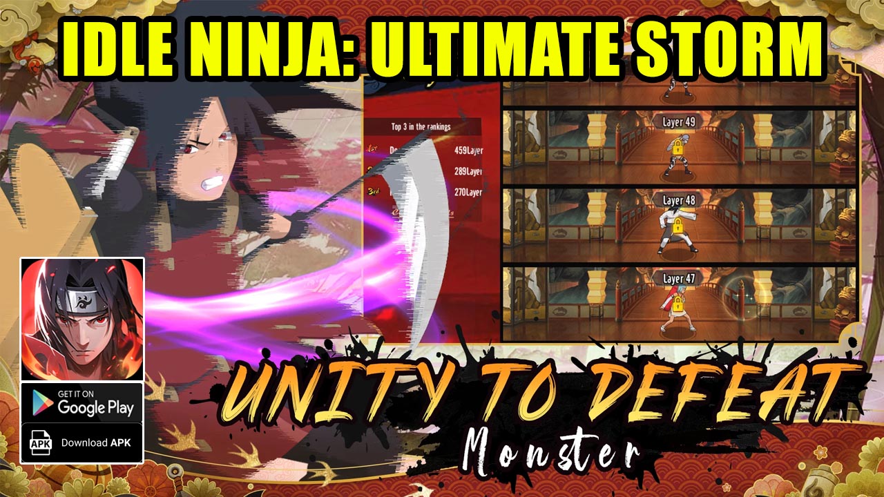 Idle Ninja Ultimate Storm Gameplay Android APK | Idle Ninja Ultimate Storm Mobile Naruto RPG Game | Idle Ninja Ultimate Storm by JY-Entertainment 