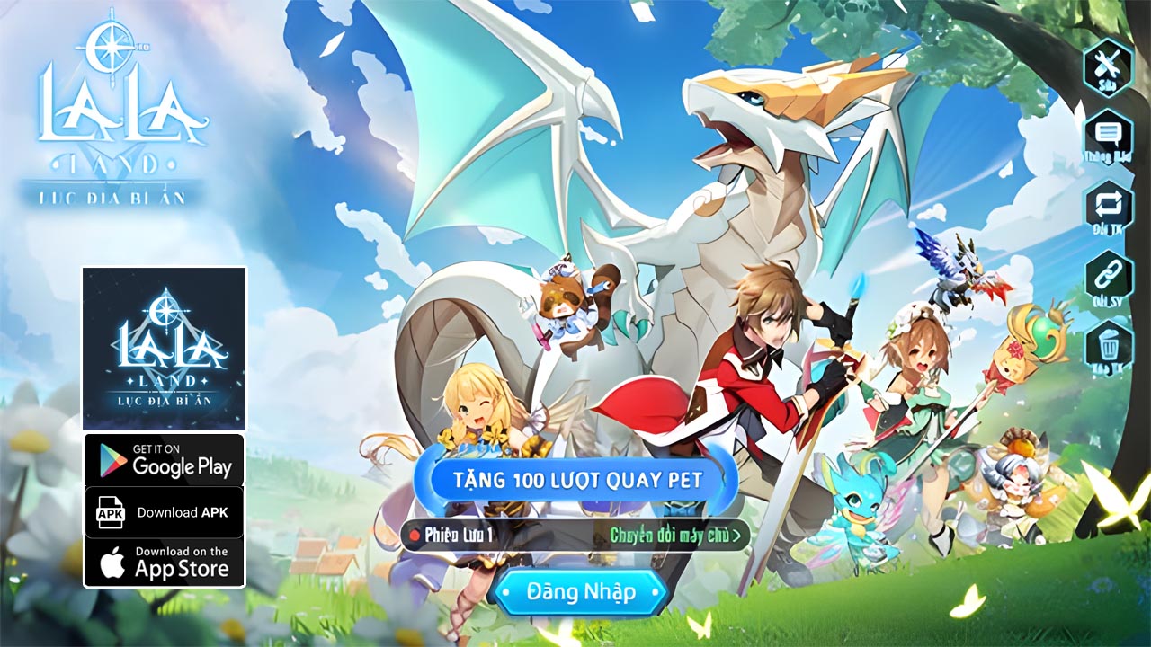 Lala Land Lục Địa Bí Ẩn Gameplay Android iOS Coming Soon | Lala Land Lục Địa Bí Ẩn Mobile MMORPG Game | Lala Land Lục Địa Bí Ẩn by VTC Game 