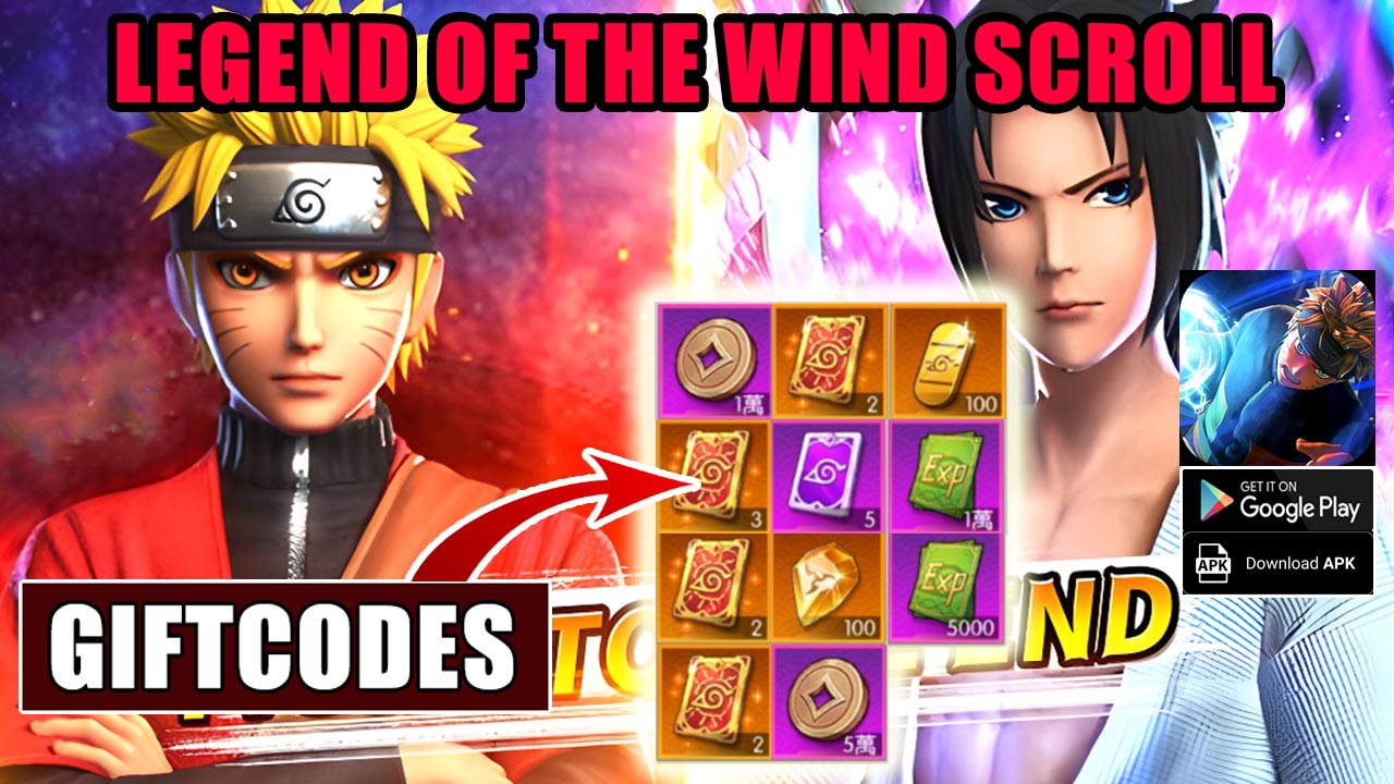 Legend Of The Wind Scroll & 4 Giftcodes | All Redeem Codes Legend Of The Wind Scroll - How to Redeem Code | 風之捲軸伝說 by zane De 