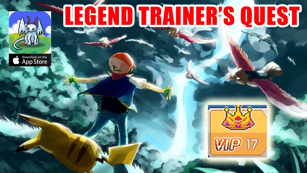 Legend Trainer's Quest Gameplay iOS | Legend Trainer's Quest Mobile Pokemon RPG Game | Legend Trainers Quest 