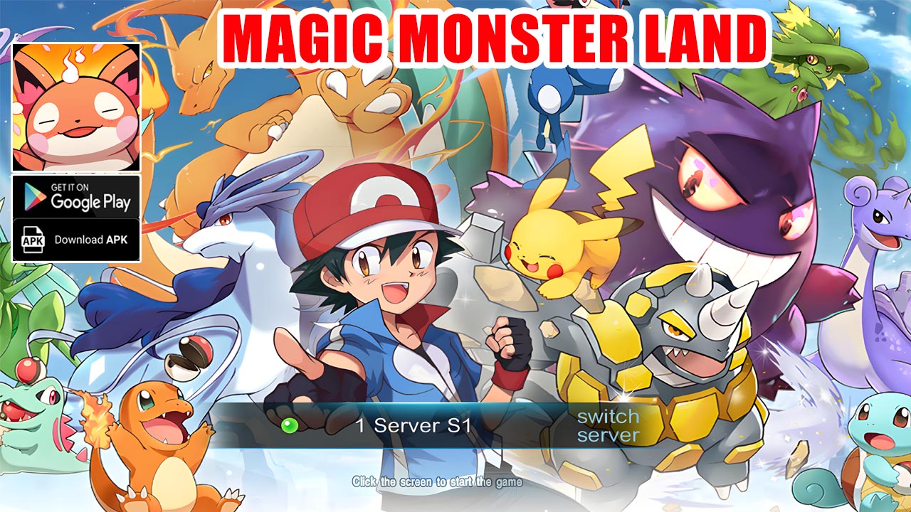 Magic Monster Land Gameplay Android APK | Magic Monster Land Mobile Pokemon RPG Game | Magic Monster Land by Solarflare Studios 