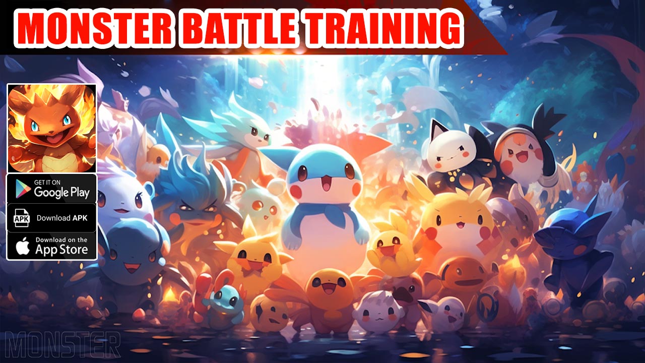Monster Battle Training Gameplay Android APK | Monster Battle Training Mobile Pokemon RPG Game | Monster Battle Training by AKF GAMES 