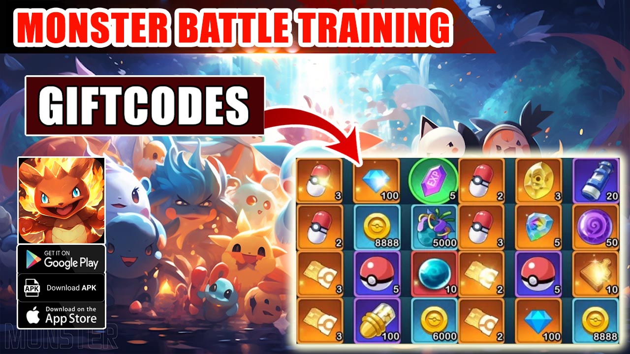 Monster Battle Training & 8 Giftcodes | All Redeem Codes Monster Battle Training - How to Redeem Code | Monster Battle Training by AKF GAMES 