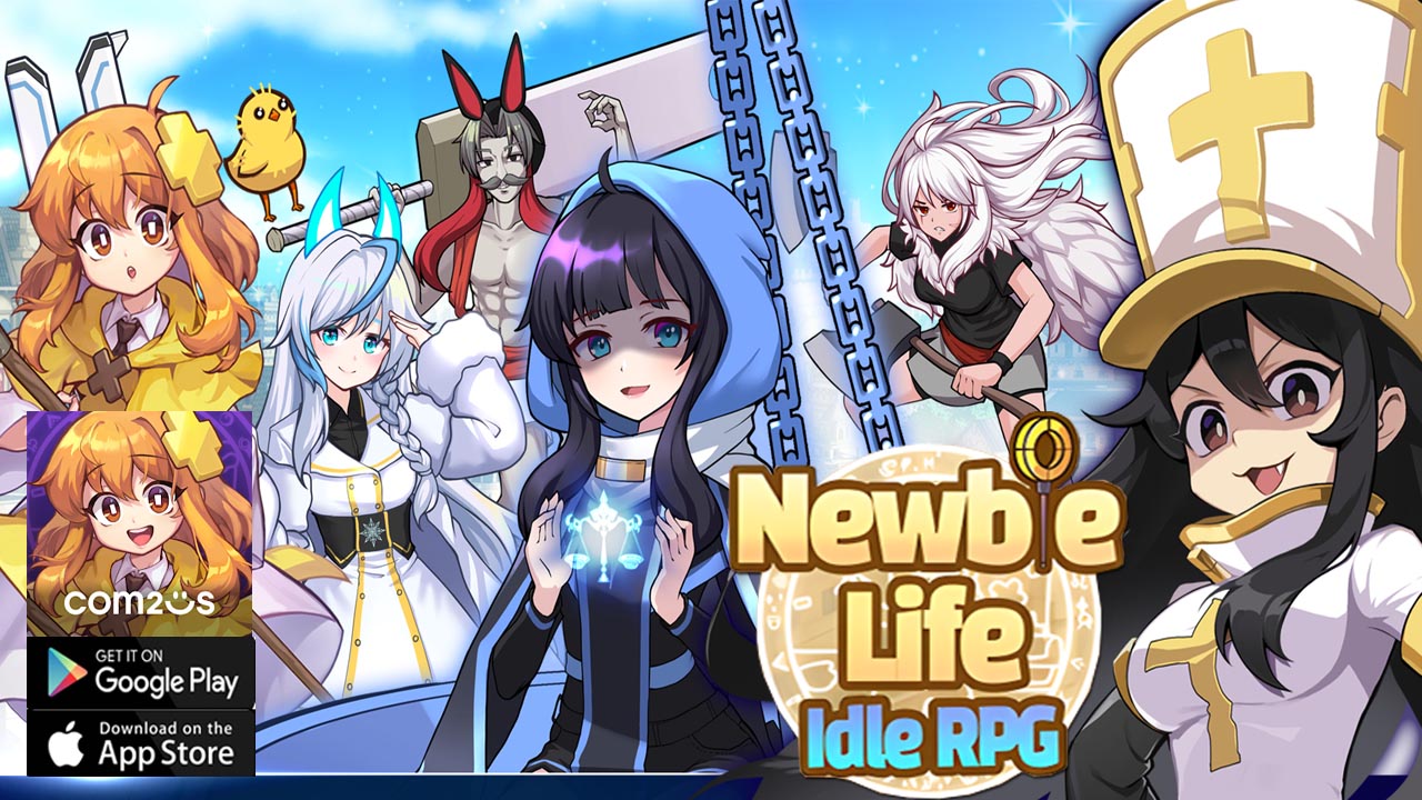 Newbie Life Idle RPG Gameplay Android iOS Coming Soon | Newbie Life Idle RPG Mobile Game | Newbie Life Idle RPG by Com2uS Holdings Corporation 