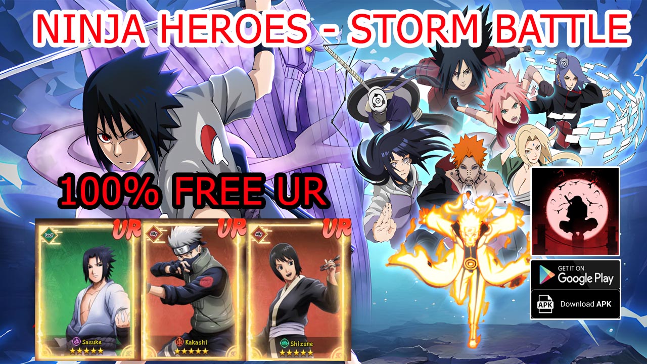 Ninja Heroes Storm Battle Gameplay Android APK | Ninja Heroes Storm Battle Mobile Naruto Idle RPG | Ninja Heroes Storm Battle    