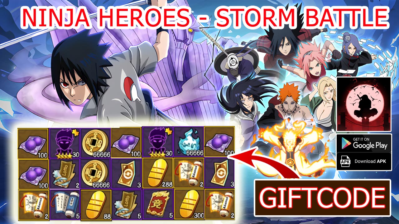 Ninja Heroes Storm Battle & 8 Giftcodes | All Redeem Codes Ninja Heroes Storm Battle - How to Redeem Code | Ninja Heroes Storm Battle 