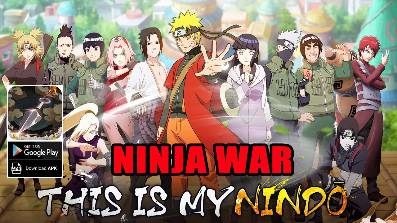 Ninja War Gameplay Android APK | Ninja War Mobile Naruto RPG Game | Ninja War by Wisdom Astronaut Program 