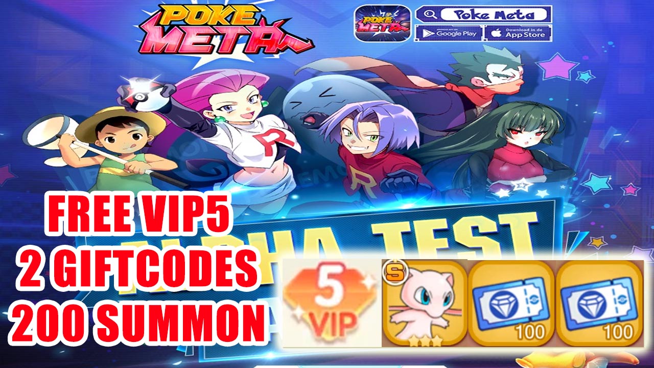 Poke Meta Gameplay & 2 Giftcodes Android APK | Poke Meta Mobile Pokemon RPG Game | Poke Meta 