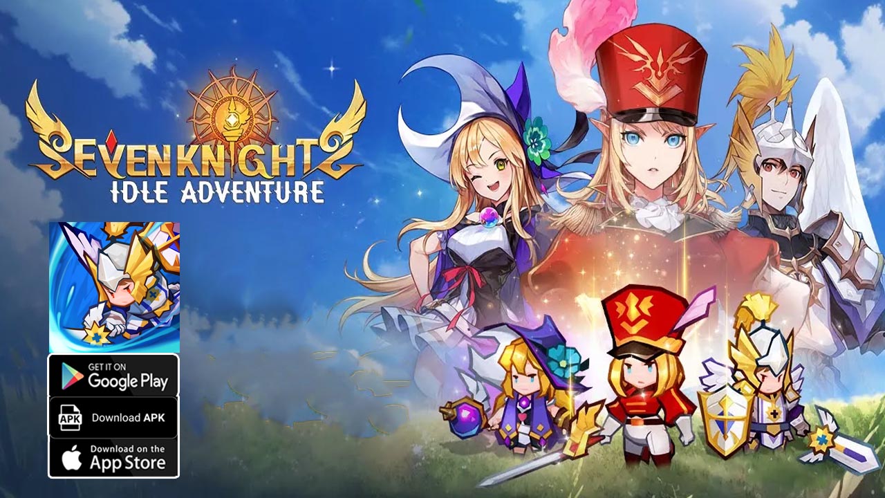 Seven Knights Idle Adventure Gameplay Android iOS APK | Seven Knights Idle Adventure Mobile RPG Game | Seven Knights Idle Adventure by Netmarble 