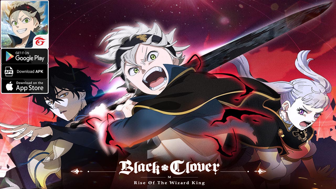 Black Clover M Rise Of The Wizard King Gameplay Android iOS APK | Black Clover M Rise Of The Wizard King Mobile RPG Game | Black Clover M Rise Of The Wizard King by Garena International II 