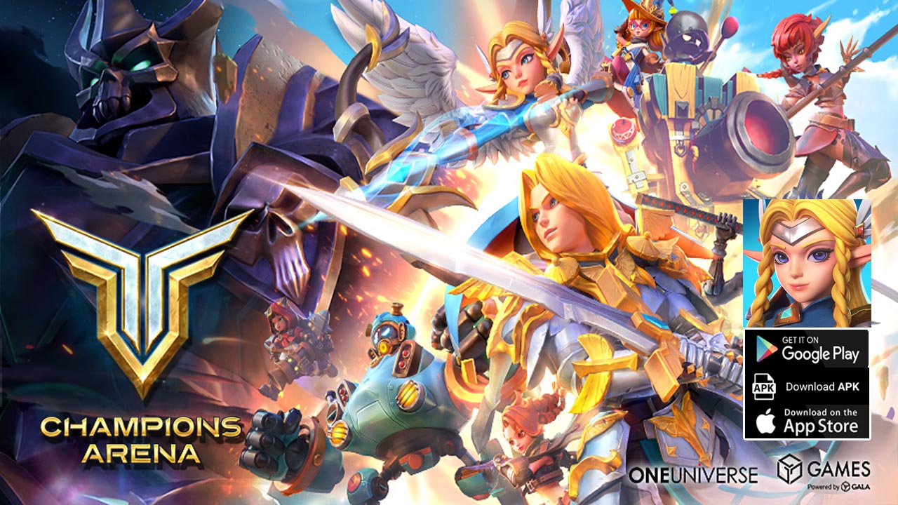 Champions Arena Gameplay Android iOS APK | Champions Arena Mobile RPG Game | Champions Arena by Gala Games Inc 