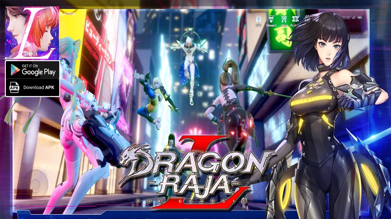 Dragon Raja L The Classic Gameplay Android APK | Dragon Raja L The Classic Mobile RPG Game | Dragon Raja L The Classic by GRAVITY NEOCYON 