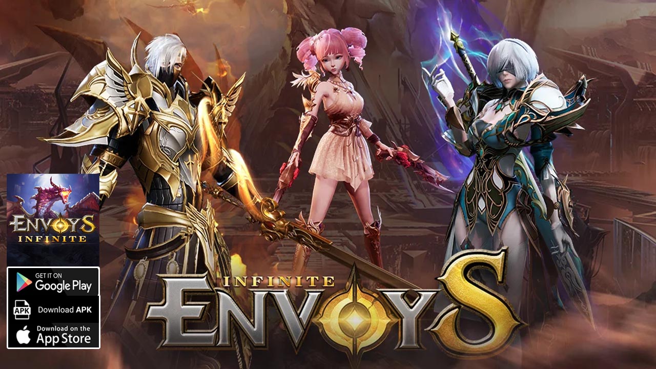 Envoy S Infinite Gameplay Android iOS APK | Envoy S Infinite Mobile MMORPG Game | Envoy S Infinite by WindFun3000 