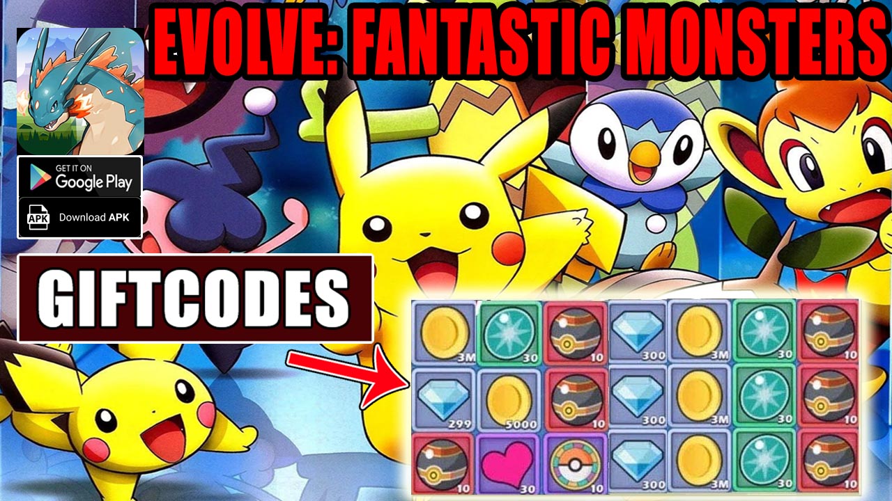 Evolve Fantastic Monsters & 12 Giftcodes Gameplay Android APK | All Redeem Codes Evolve Fantastic Monsters - How to Redeem Code | Evolve Fantastic Monsters by Ten Billion Studio 