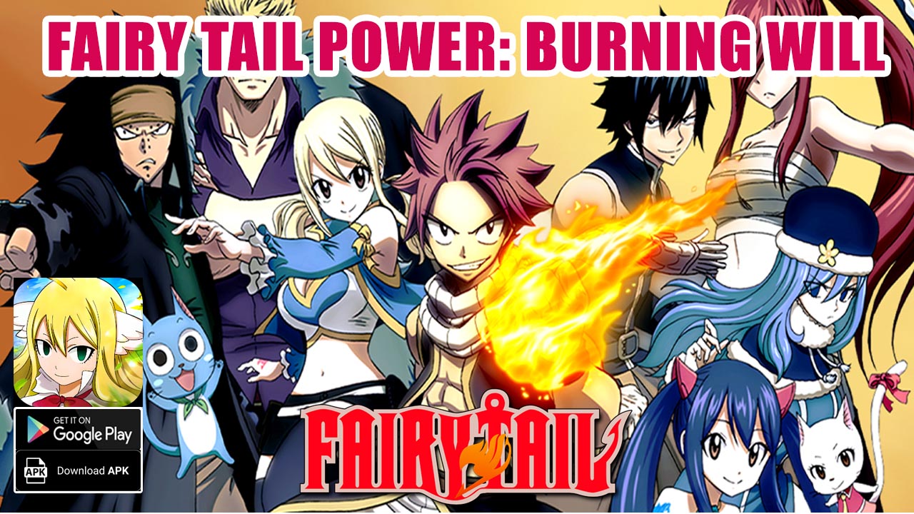 Fairy Tail Power Burning Will Gameplay Android APK | Fairy Tail Power Burning Will Mobile RPG Game | Fairy Tail Power Burning Will by Mystic Vision 