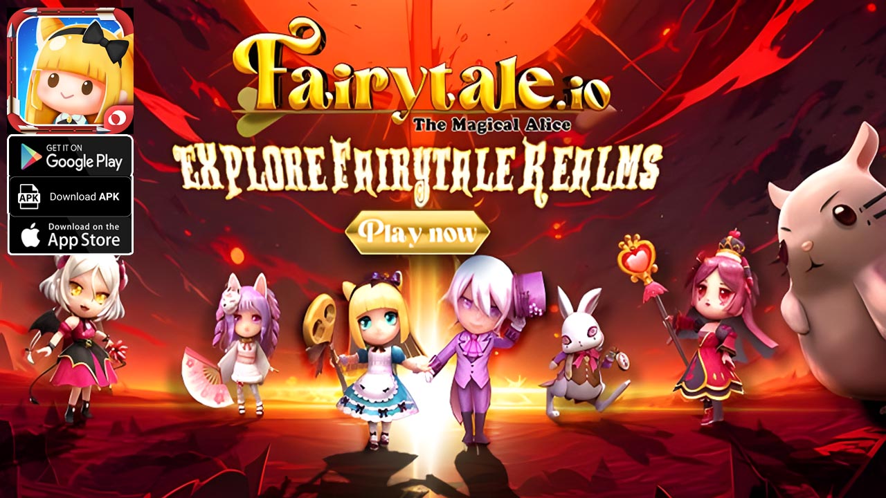Fairytale.io Gameplay Android iOS APK | Fairytale.io Mobile RPG Game | Fairytale.io The Magic Alice by GAMEONE GROUP LIMITED 
