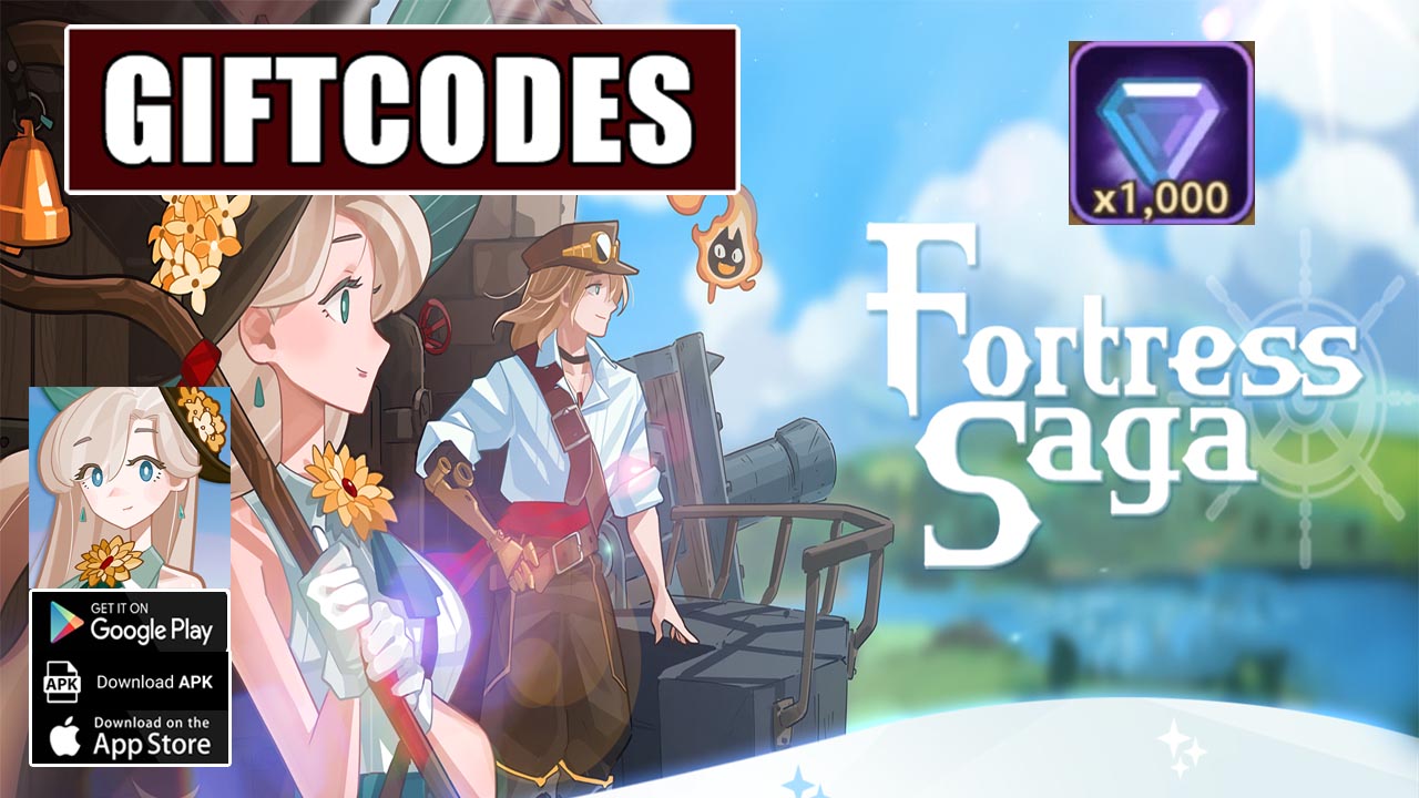 Fortress Saga Global & Giftcodes | All Redeem Codes Fortress Saga - How to Redeem Code | Fortress Saga - AFK RPG by CookApps 