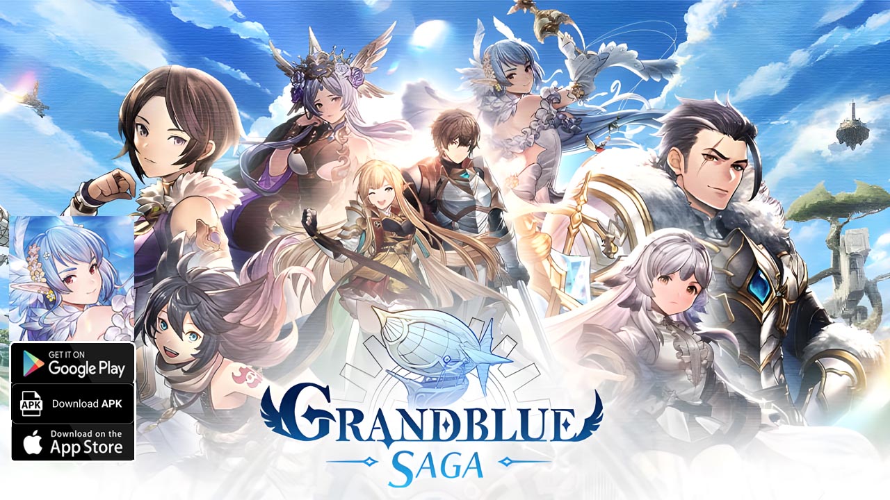 Grandblue Saga Gameplay Android APK | Grandblue Saga Mobile Idle RPG Game | Grandblue Saga by Scroll Apps 