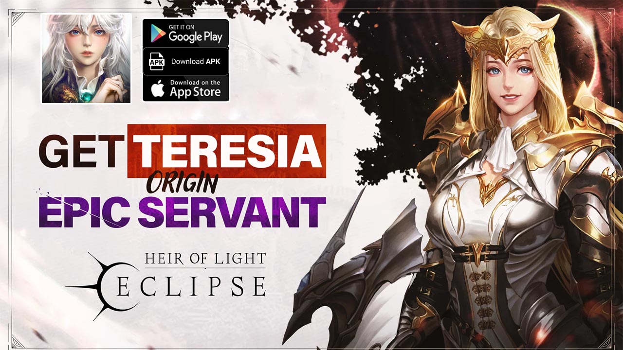 Heir Of Light Eclipse Gameplay Android iOS APK | Heir Of Light Eclipse Mobile RPG Game | Heir Of Light Eclipse by Com2uS Holdings Corporation 
