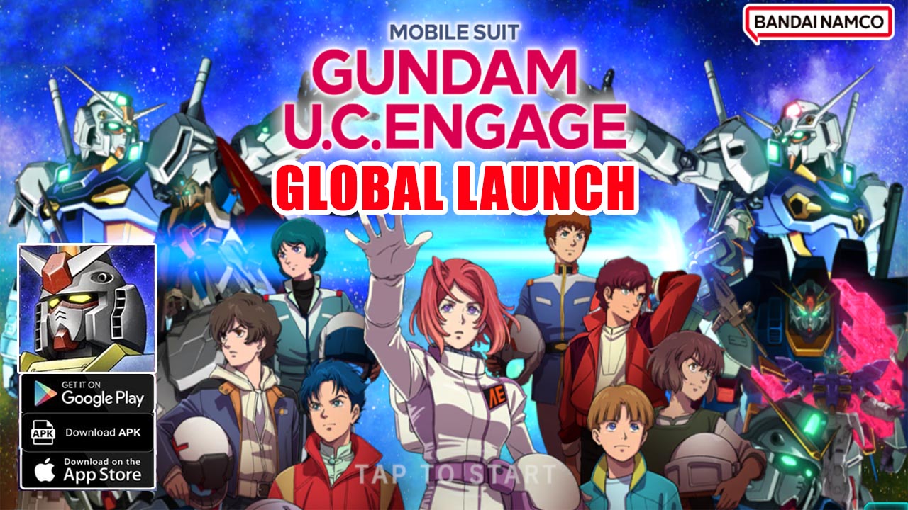 MOBILE SUIT GUNDAM U.C. ENGAGE Gameplay Android iOS APK | MOBILE SUIT GUNDAM U.C. ENGAGE Mobile Global Launch | MOBILE SUIT GUNDAM U.C. ENGAGE by Bandai Namco Entertainment