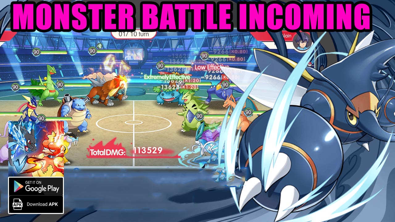 Monster Battle Incoming Gameplay Android APK | Monster Battle Incoming Mobile Pokemon RPG Game | Monster Battle Incoming by skylines214 