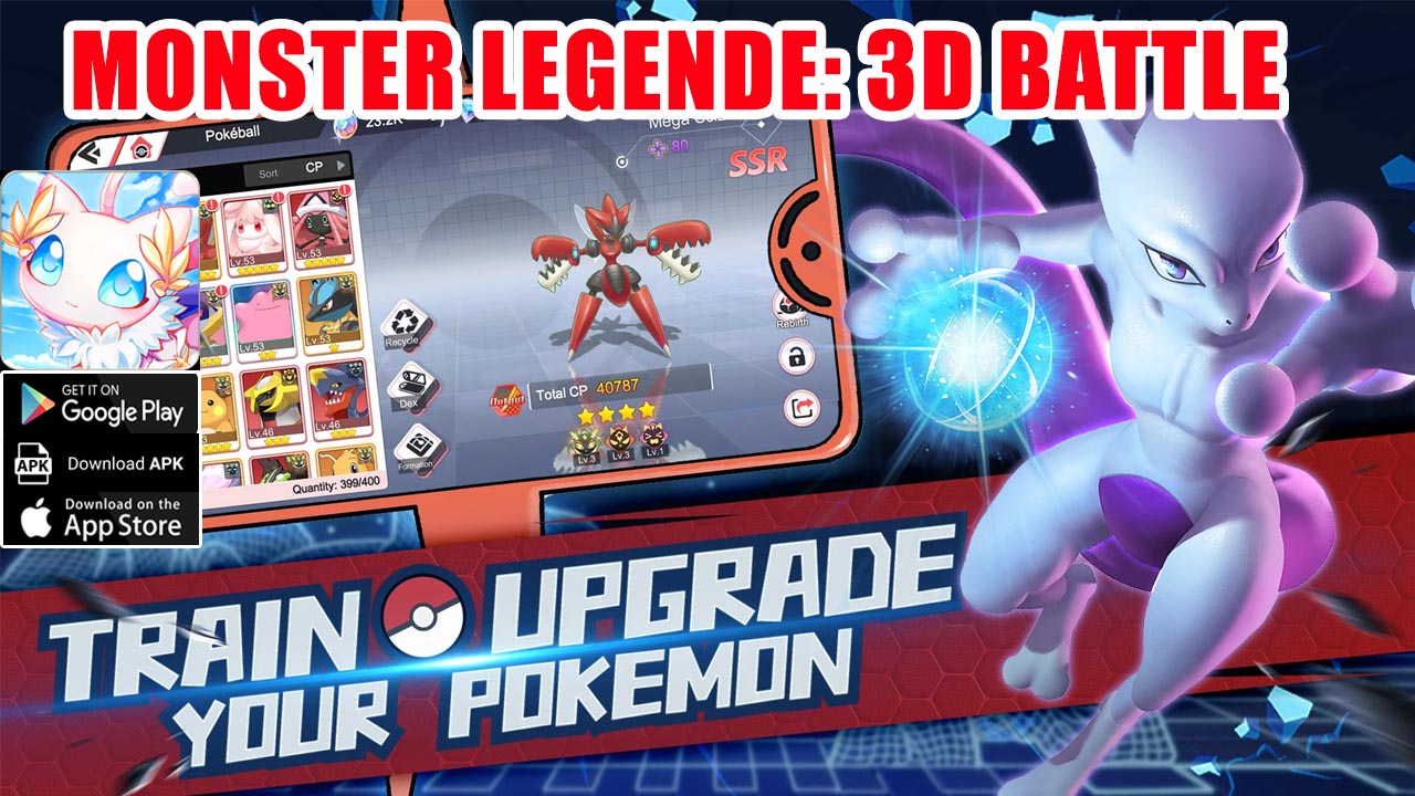 Monster Legende 3D Battle Gameplay Android iOS APK | Monster Legende 3D Battle Mobile Pokemon RPG | Monster Legende 3D Battle by SanFeng Zhang 