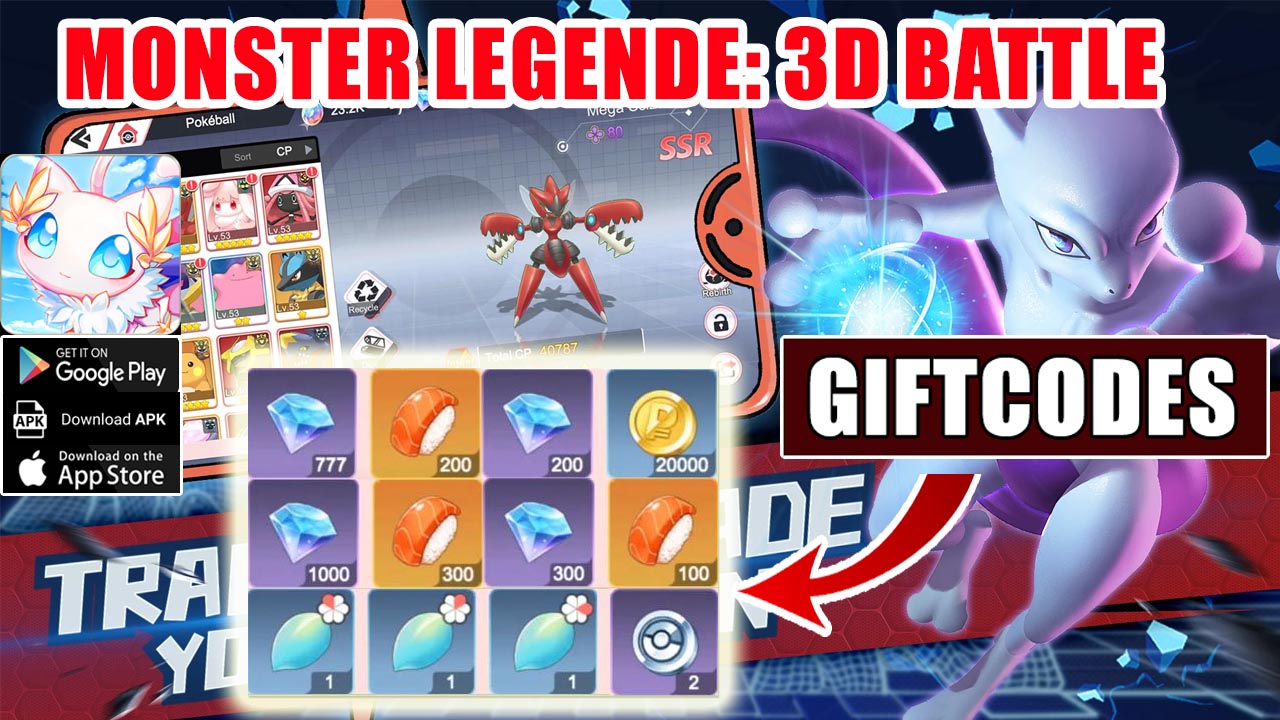 Monster Legende 3D Battle & 6 Giftcodes | All Redeem Codes Monster Legende 3D Battle - How to Redeem Code | Monster Legende 3D Battle by SanFeng Zhang 