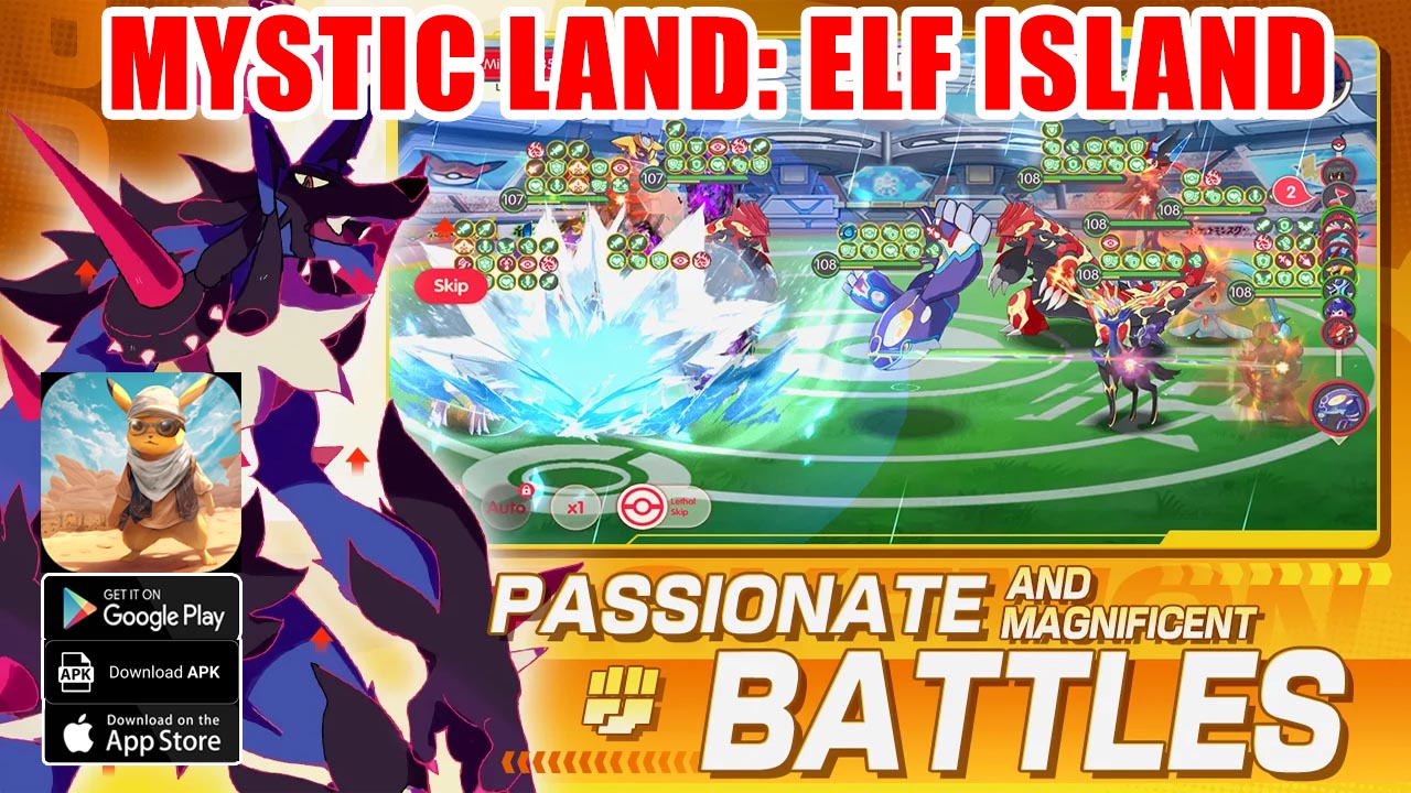 Mystic Land Elf Island Gameplay Android iOS APK | Mystic Land Elf Island Mobile Pokemon RPG Game | Mystic Land Elf Island by HO Kai Wan 