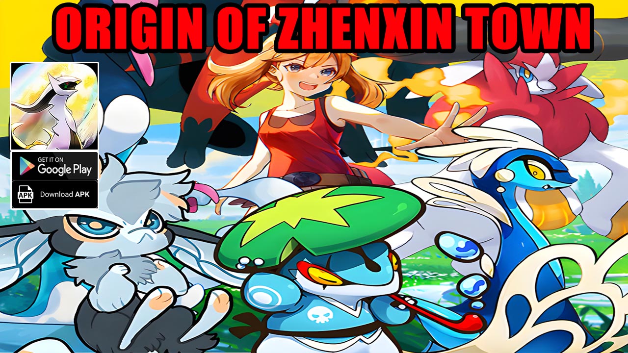Origin Of Zhenxin Town Gameplay Android APK | Origin Of Zhenxin Town Mobile New Pokemon RPG | Origin Of Zhenxin Town 真新鎮起源 by mmamx 
