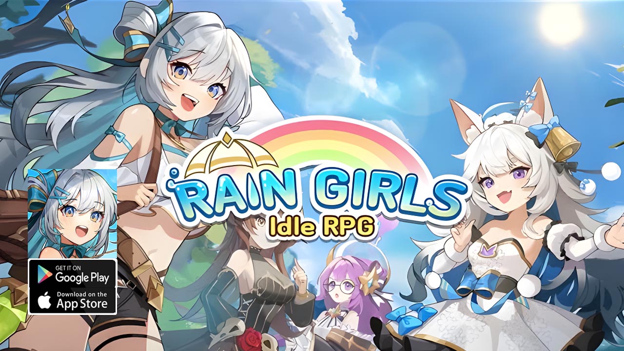 Rain Girls Idle RPG Gameplay Android iOS APK | Rain Girls Idle RPG Mobile RPG Game | Rain Girls Idle RPG by Gamepub 