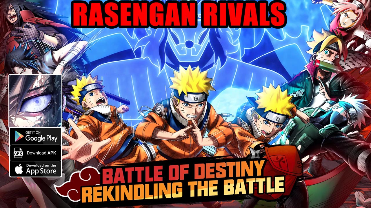 Rasengan Rivals Gameplay Android iOS APK | Rasengan Rivals Mobile Naruto RPG Game | Rasengan Rivals by Crystal Throne 